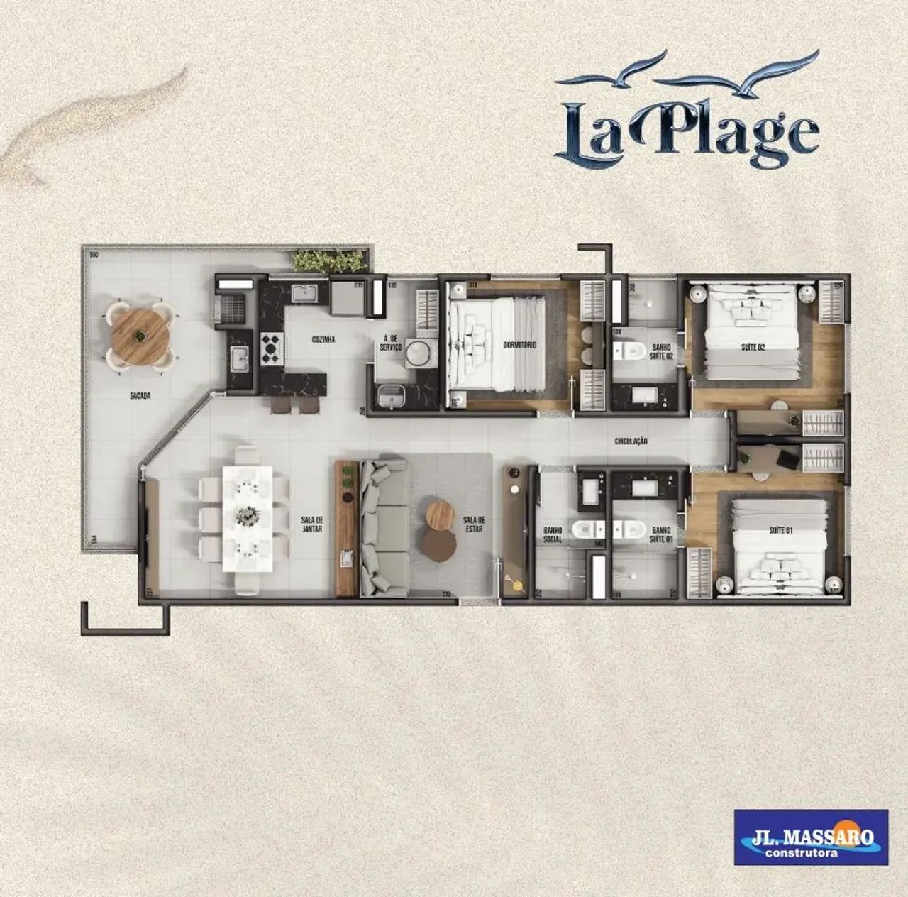 Apartamento para Venda em Guaratuba, Centro, 3 dormitórios, 2 suítes, 1 banheiro, 2 vagas - Foto 2