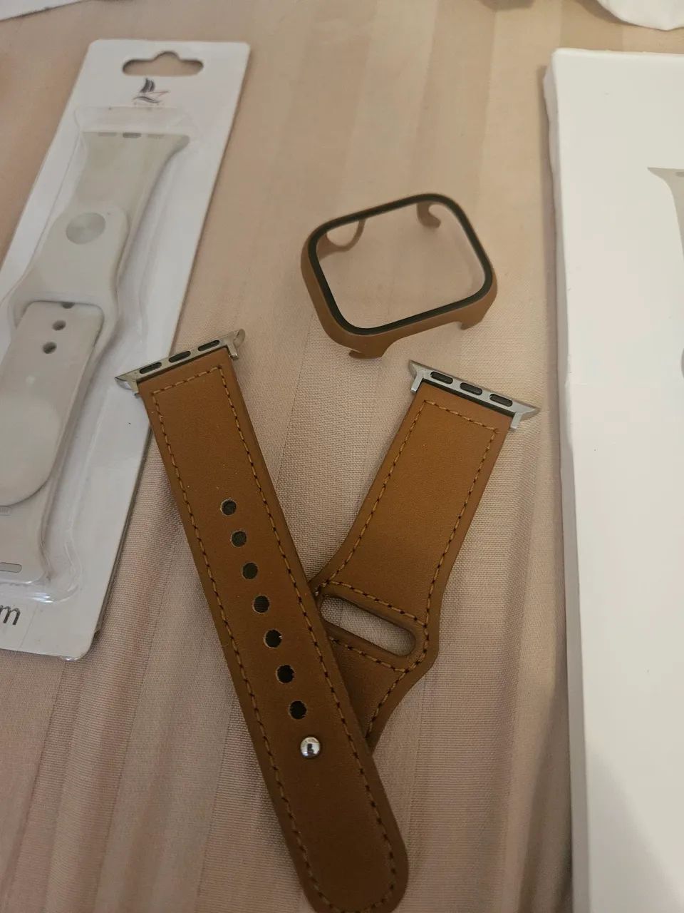 Apple watch 9 com acessórios- troco por iPhone ou Android top - Foto 4