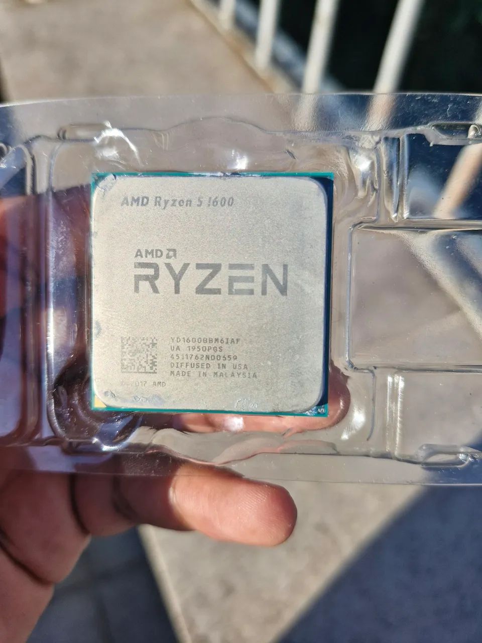 Processador AMD Ryzen 5 1600