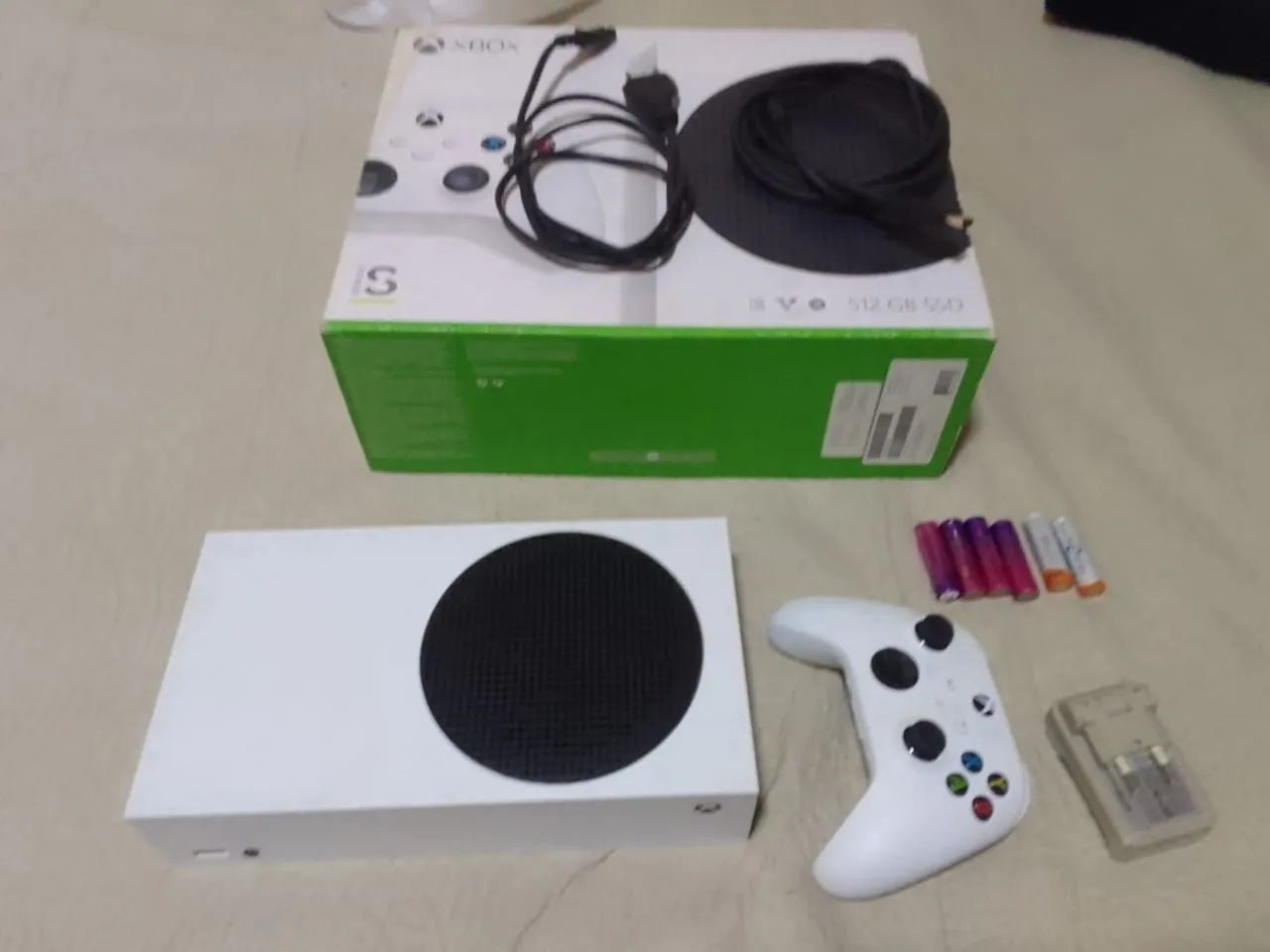 Pilhas Recarregáveis AA + Carregador + Controle Xbox - Foto 2