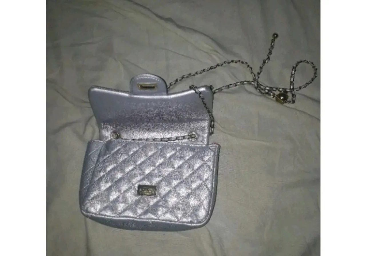 Bolsa de Ombro Prata