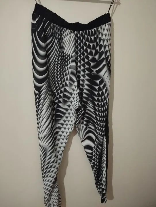 Calça em crepe e seda Skunk n38 - Foto 5
