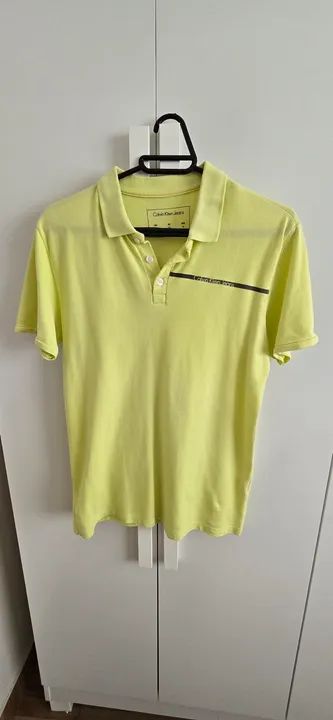 Camiseta Polo Calvin Klein Jeans verde