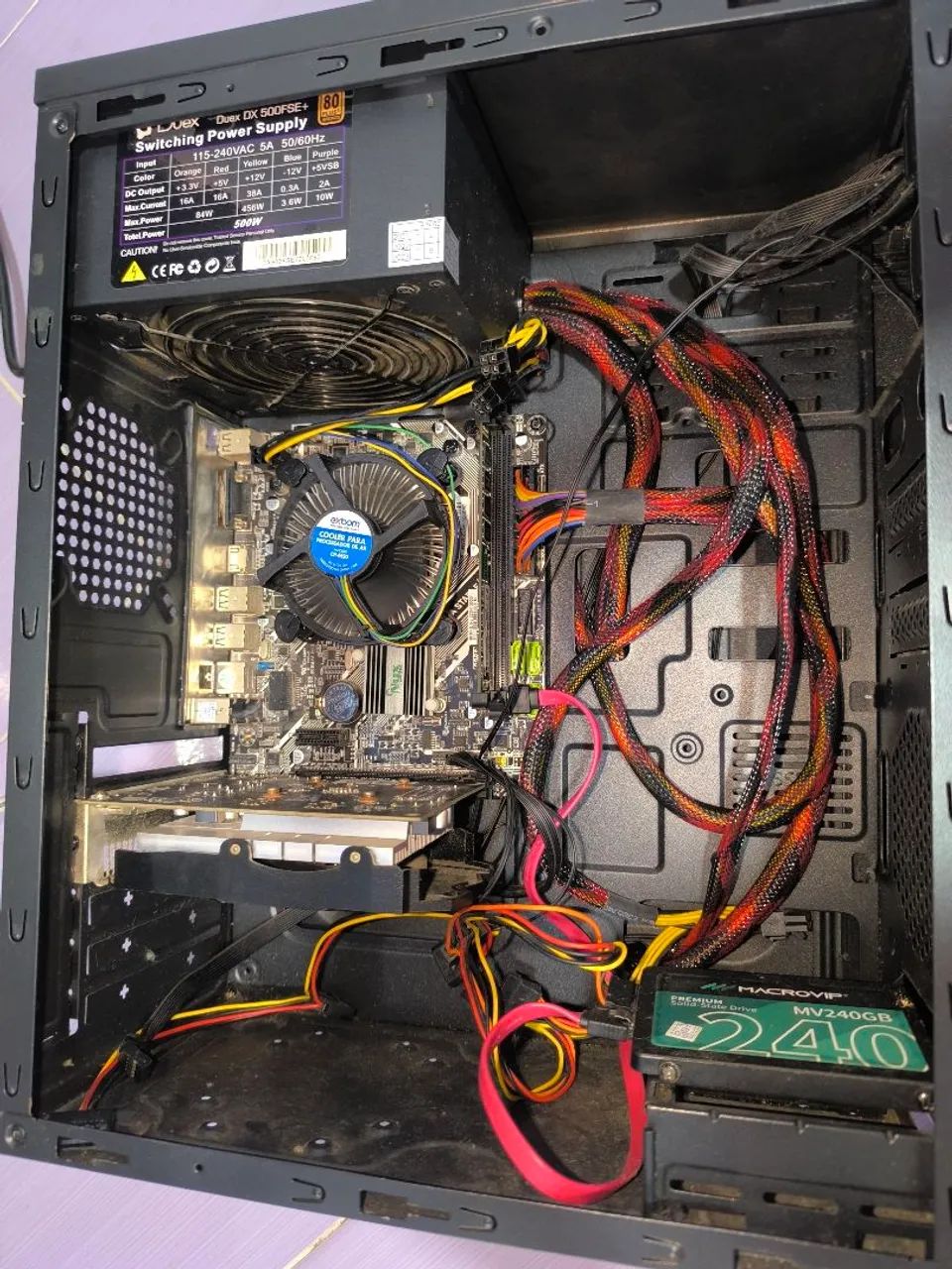 CPU Desktop i5 com AMD Rx550 - Foto 5