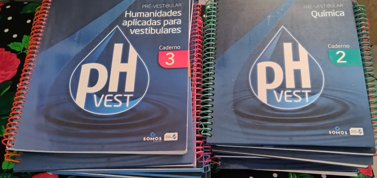 Apostilas Pré-Vestibular PH Vest - Coleção completa