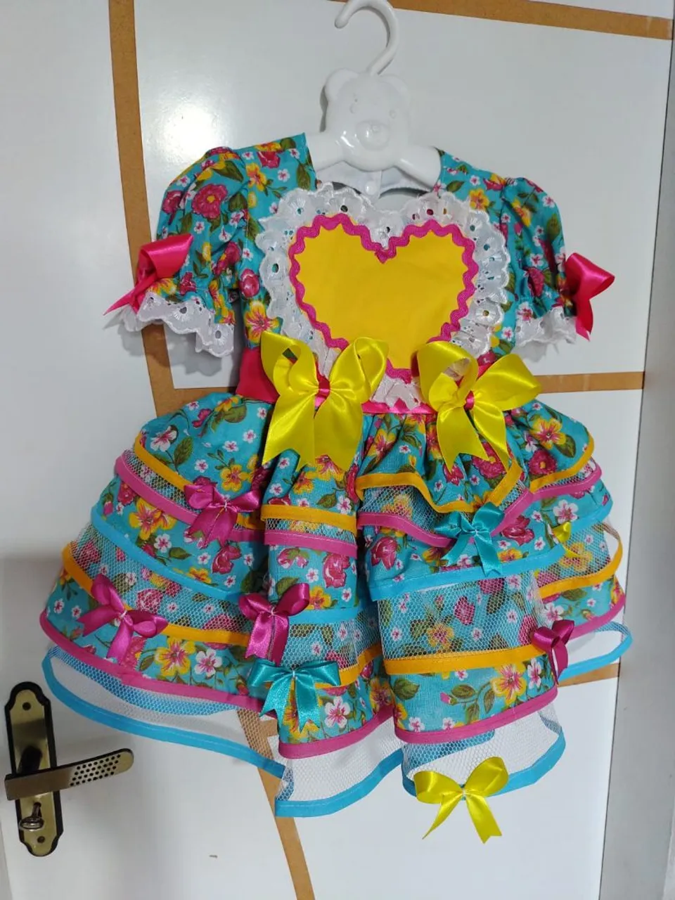 Vestido Infantil Festa Junina