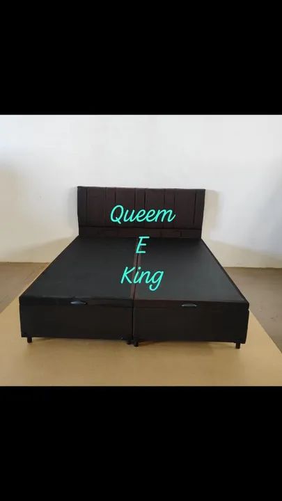 Cama Box Queen E King e cama box padrao