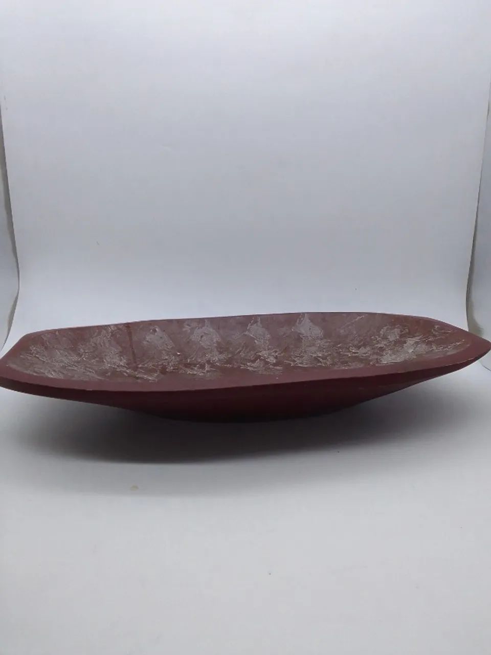 Fruteira Rustica Madeira Frutas Artificiais Anos 90 -44 Cms - Foto 6