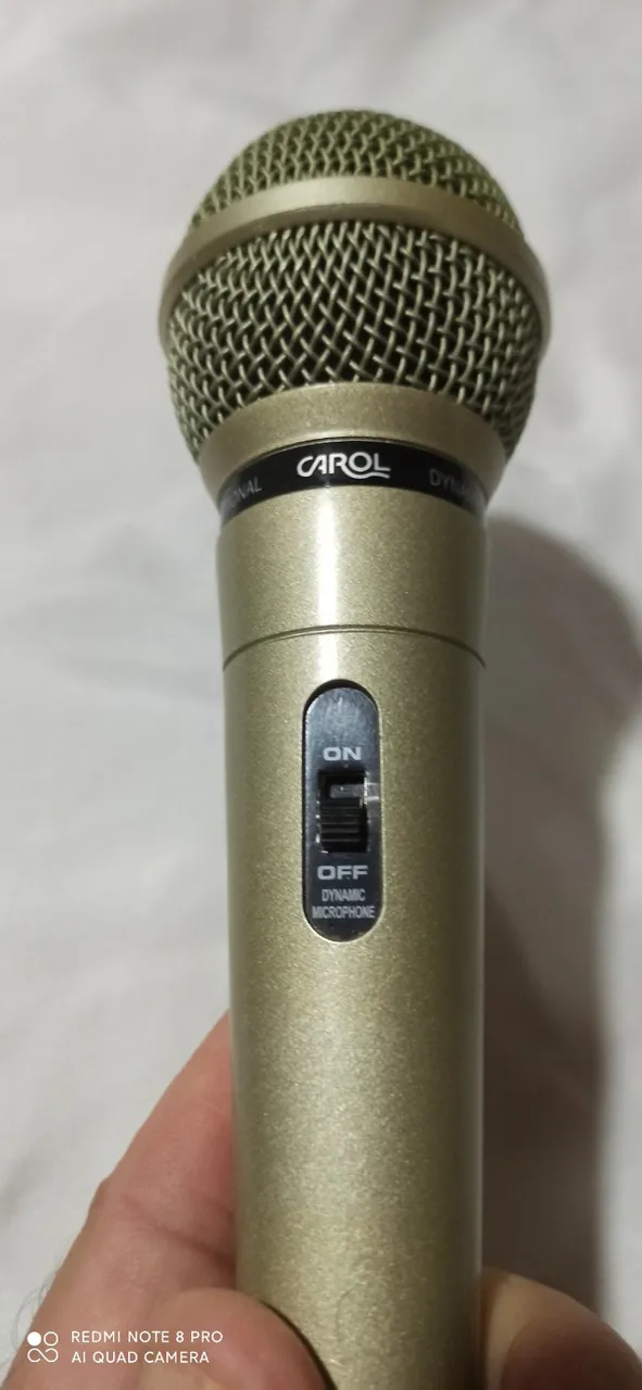 2 Microfones, marca profissional só 200,00 reais