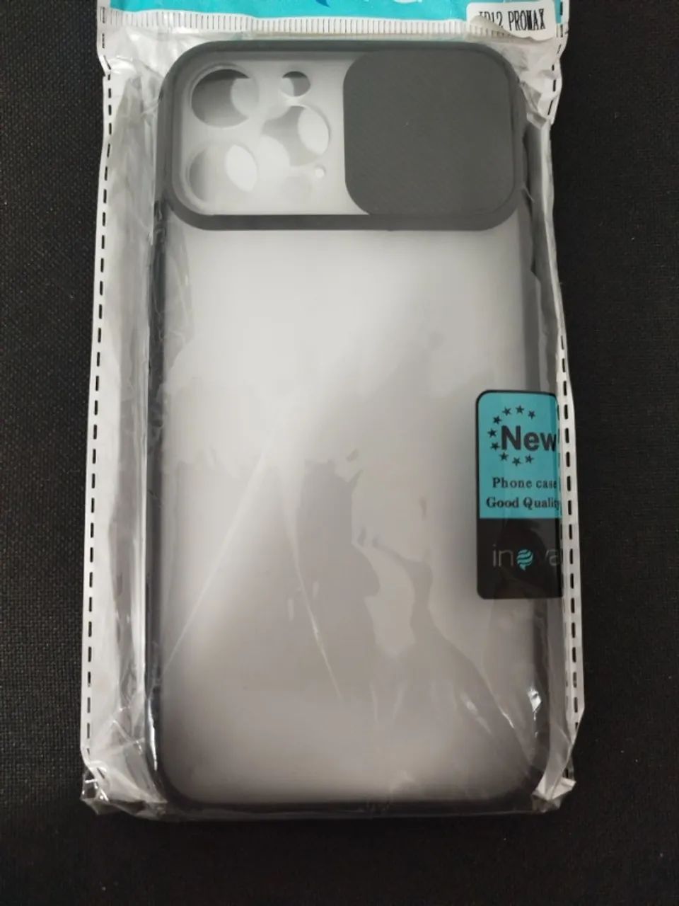 Capinha Fecha Câmera Slide Compatível Com iPhone 12 Pro Max