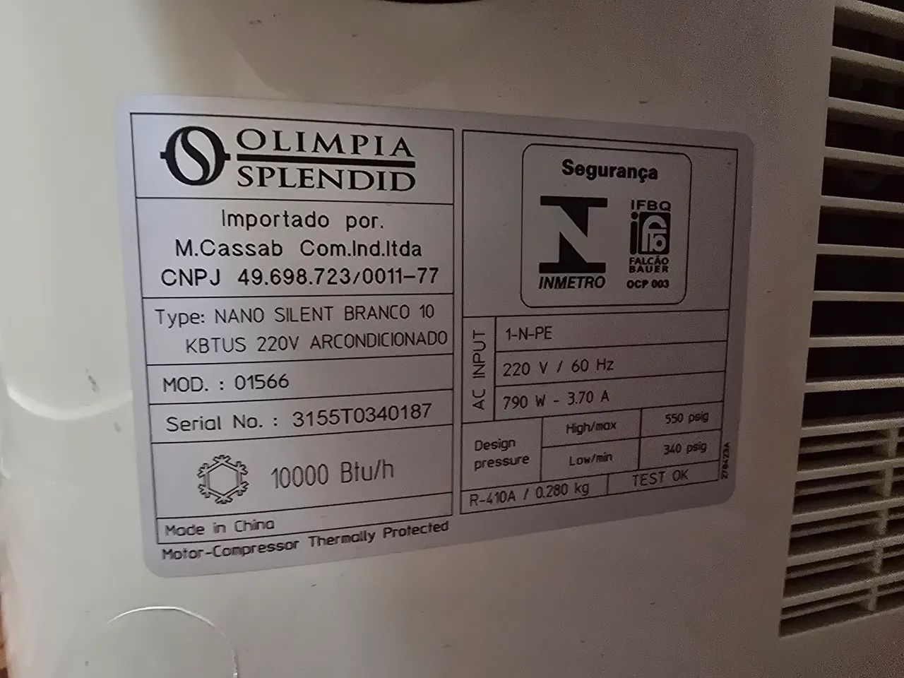 Ar Condicionado Portátil Olimpia Splendid urgente - Foto 2