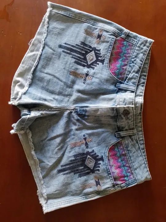 Short Jeans Bordado