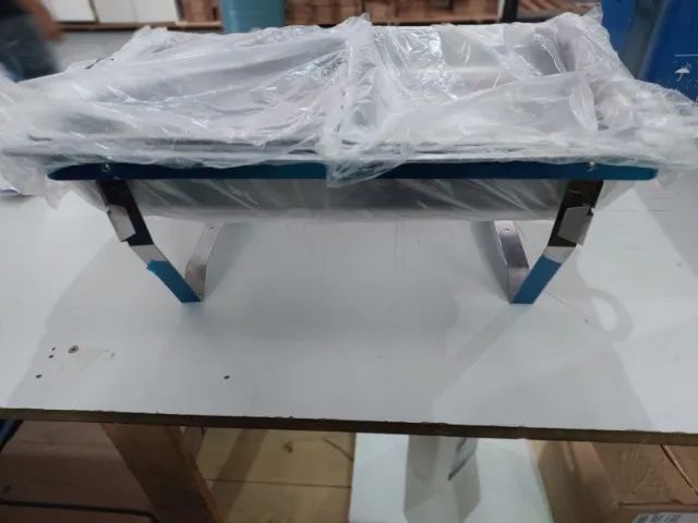 Rechaud Inox 9 Litros Panelas Banho Maria 2 Cuba Buffet - Foto 3