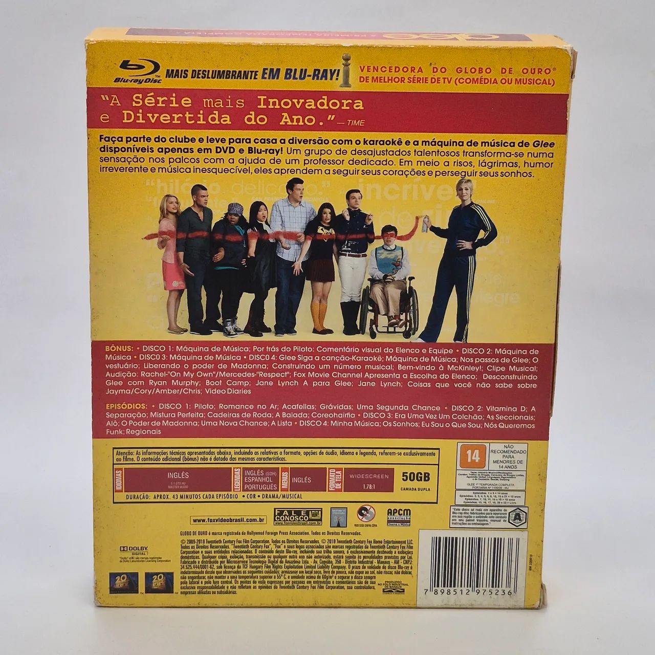 Blu-ray - Glee: Primeira Temporada Completa - Foto 2