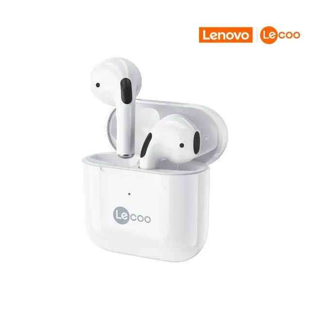 Fone TWS Bluetooth Lecoo EW310 Branco 5.1 - WZetta