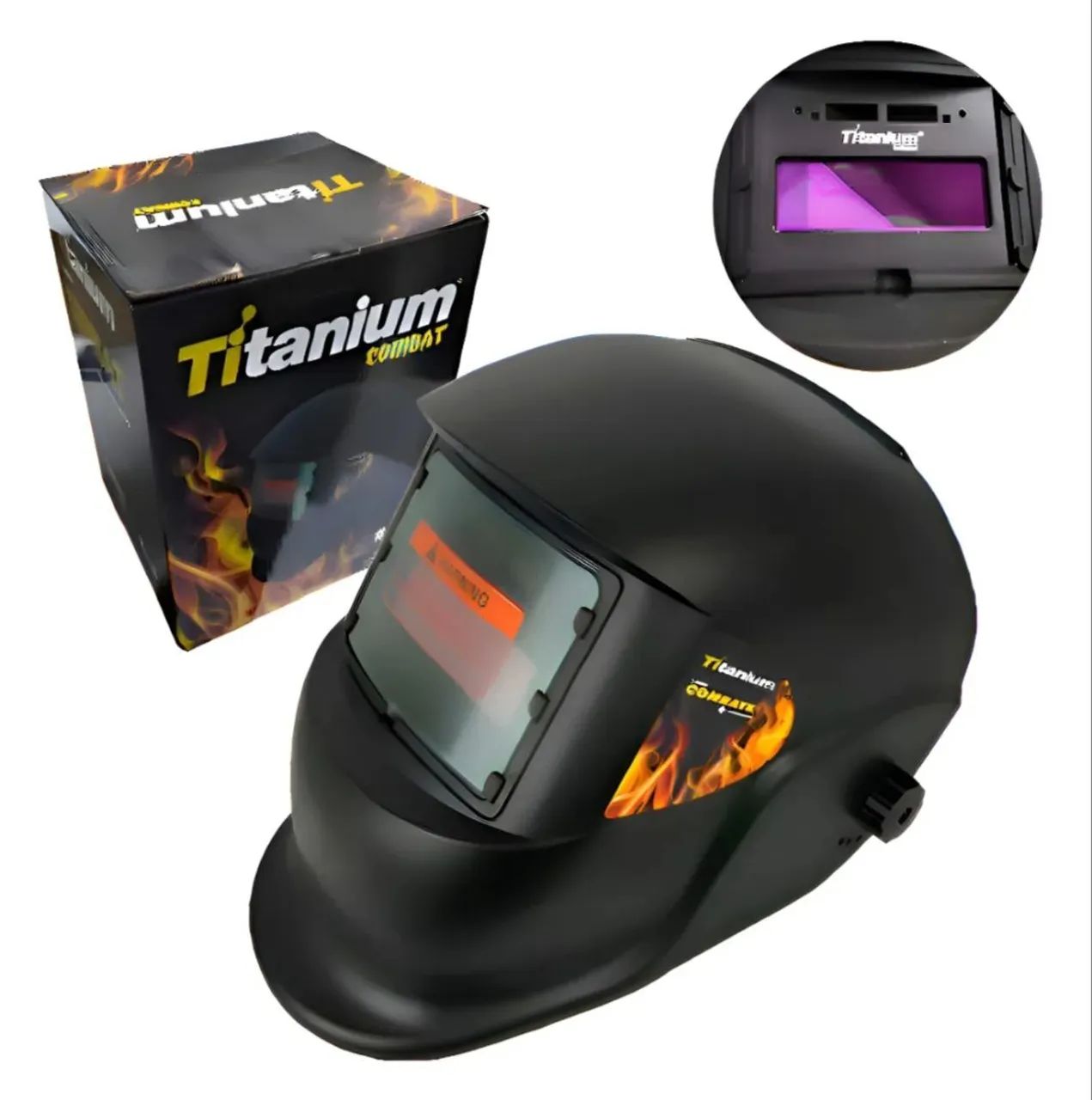 Máscara De Solda Automática Profissional Titanium - Outros itens para ...