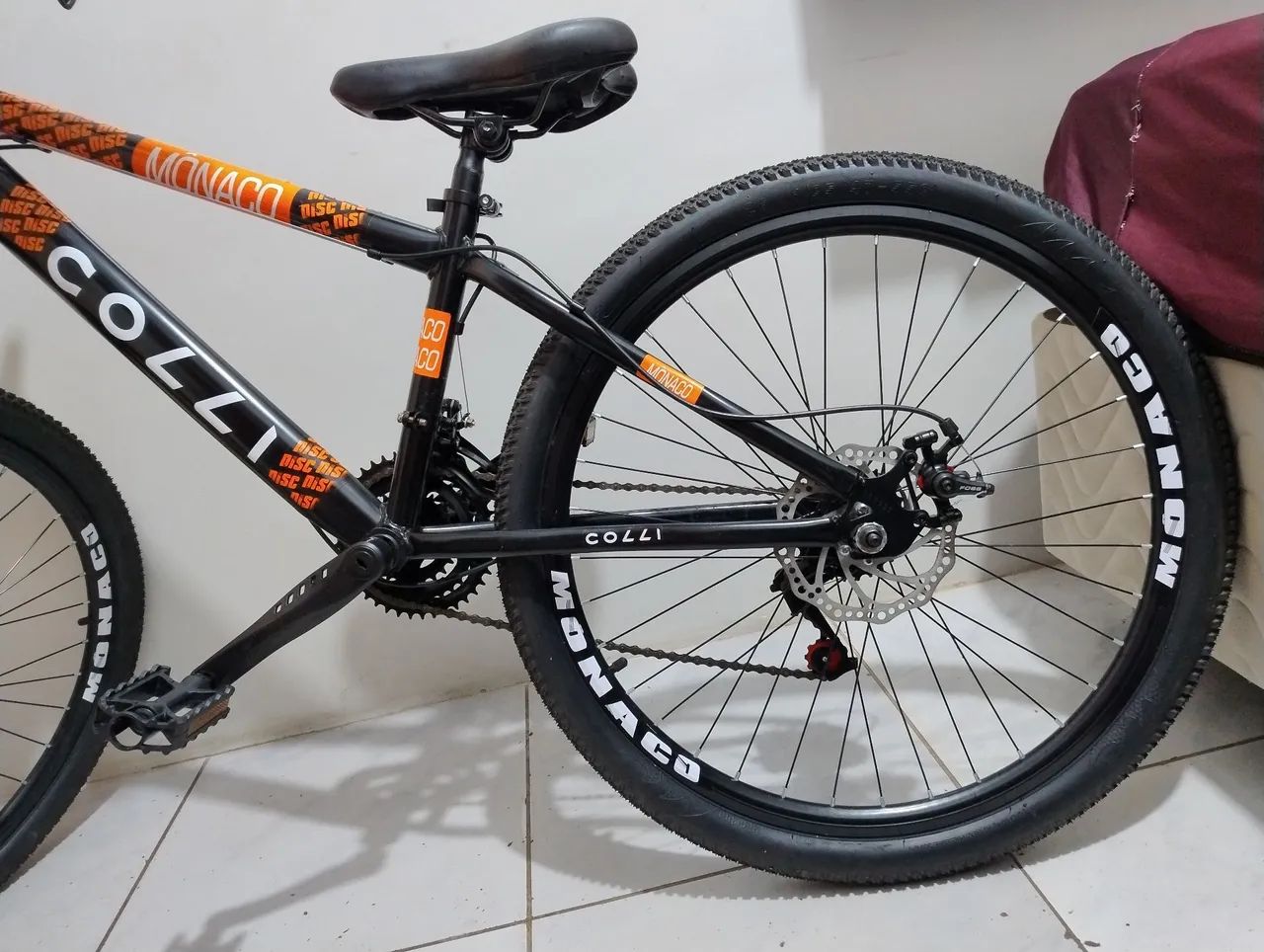 Vendo Bicicleta Monaco Colli aro 26 Semi Novo  - Foto 2