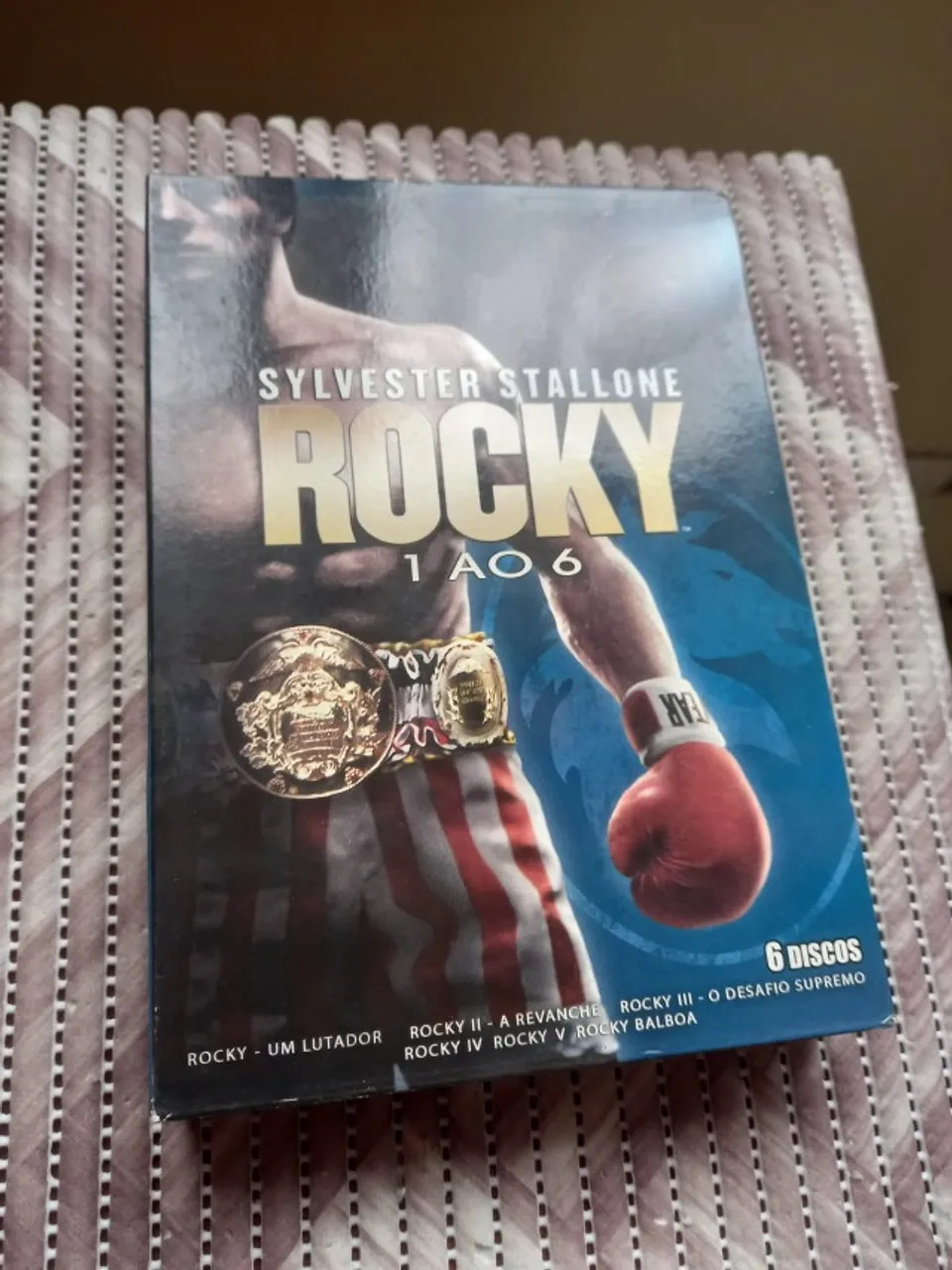 Box DVD Rocky 1 ao 6