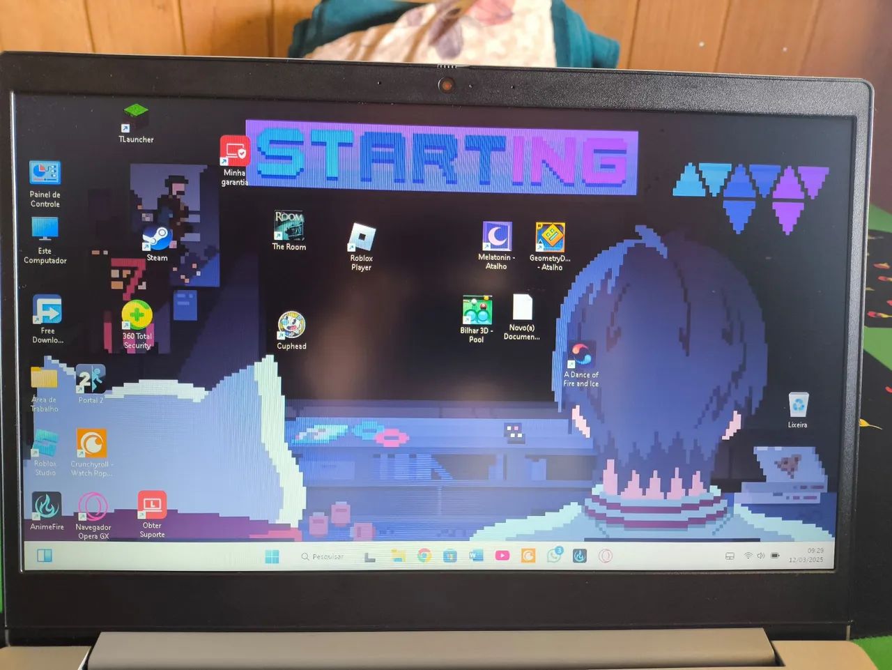 Vendo notebook Lenovo para jogos e tarefas do dia a dia. - Foto 2