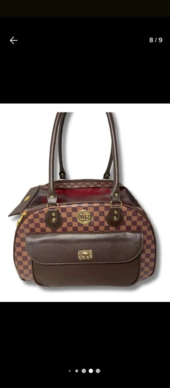 Bolsa de transporte luxuosa para pets - Foto 3