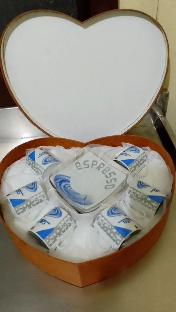 Jogo de xícaras de cafézinho expresso. - Foto 2