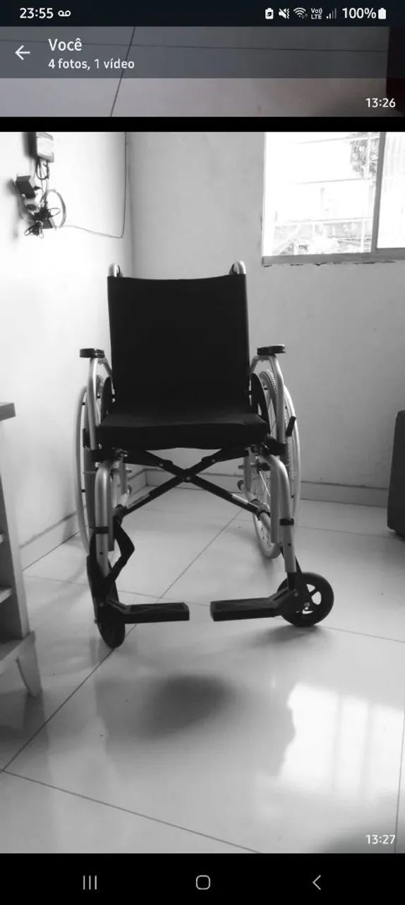 Cadeira de rodas em excelente estado - Foto 2