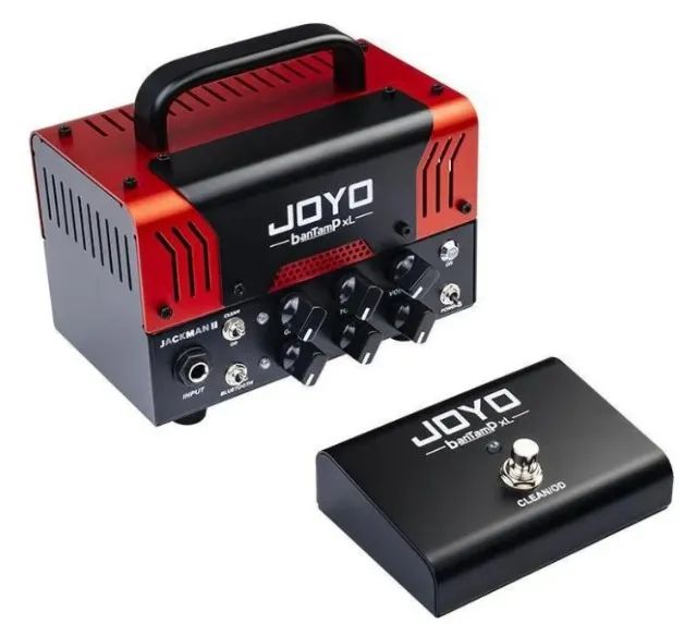 Mini Amplificador Joyo Bantamp Xl Jackman Bluetooth Preto E Vermelho 20 W