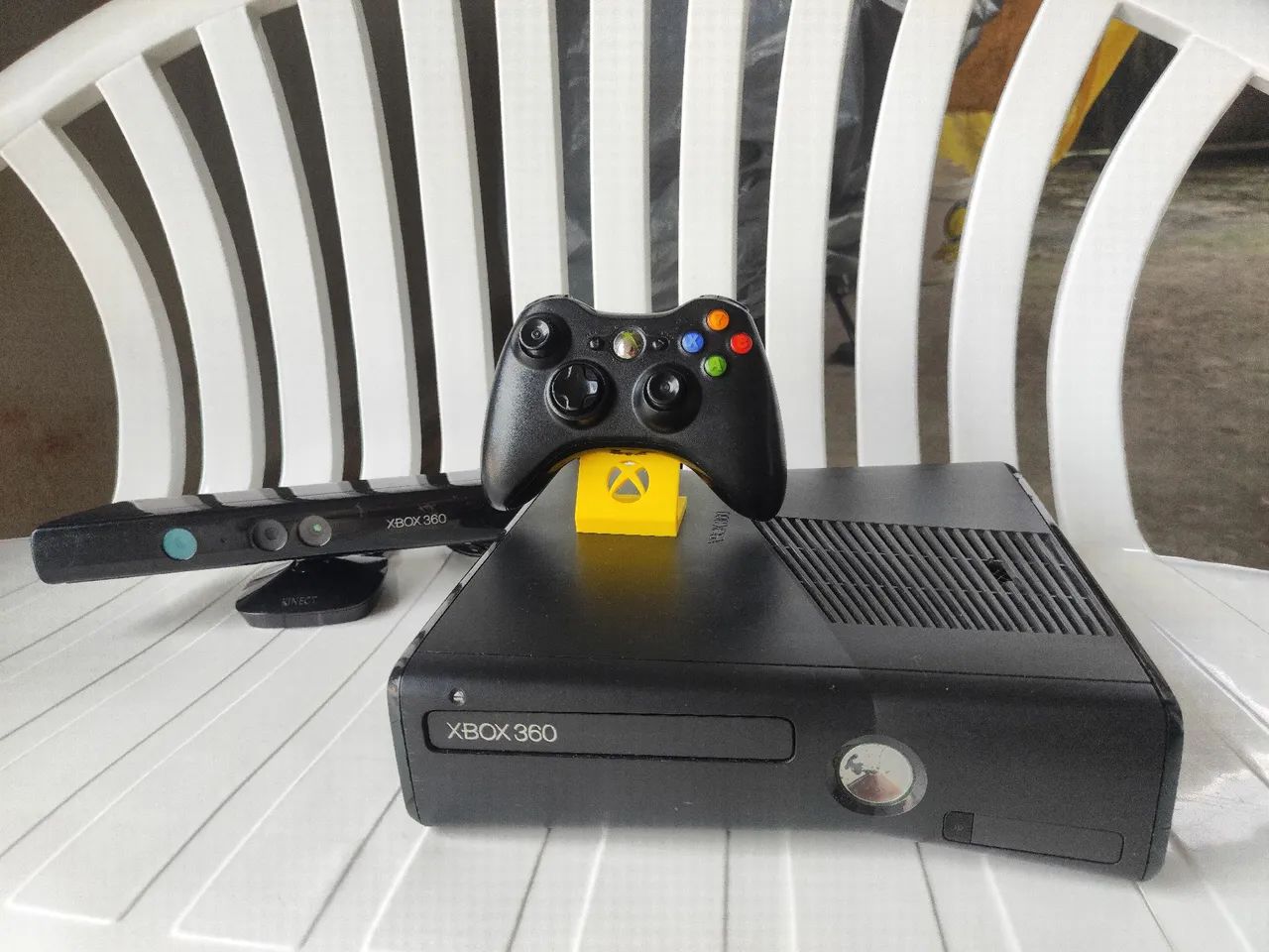 Xbox 360 SLIM rgh com Kinect e Controle