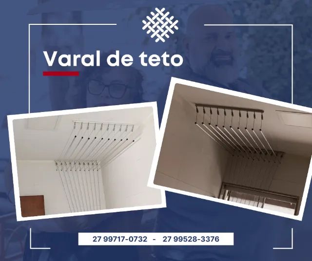 Varal de teto