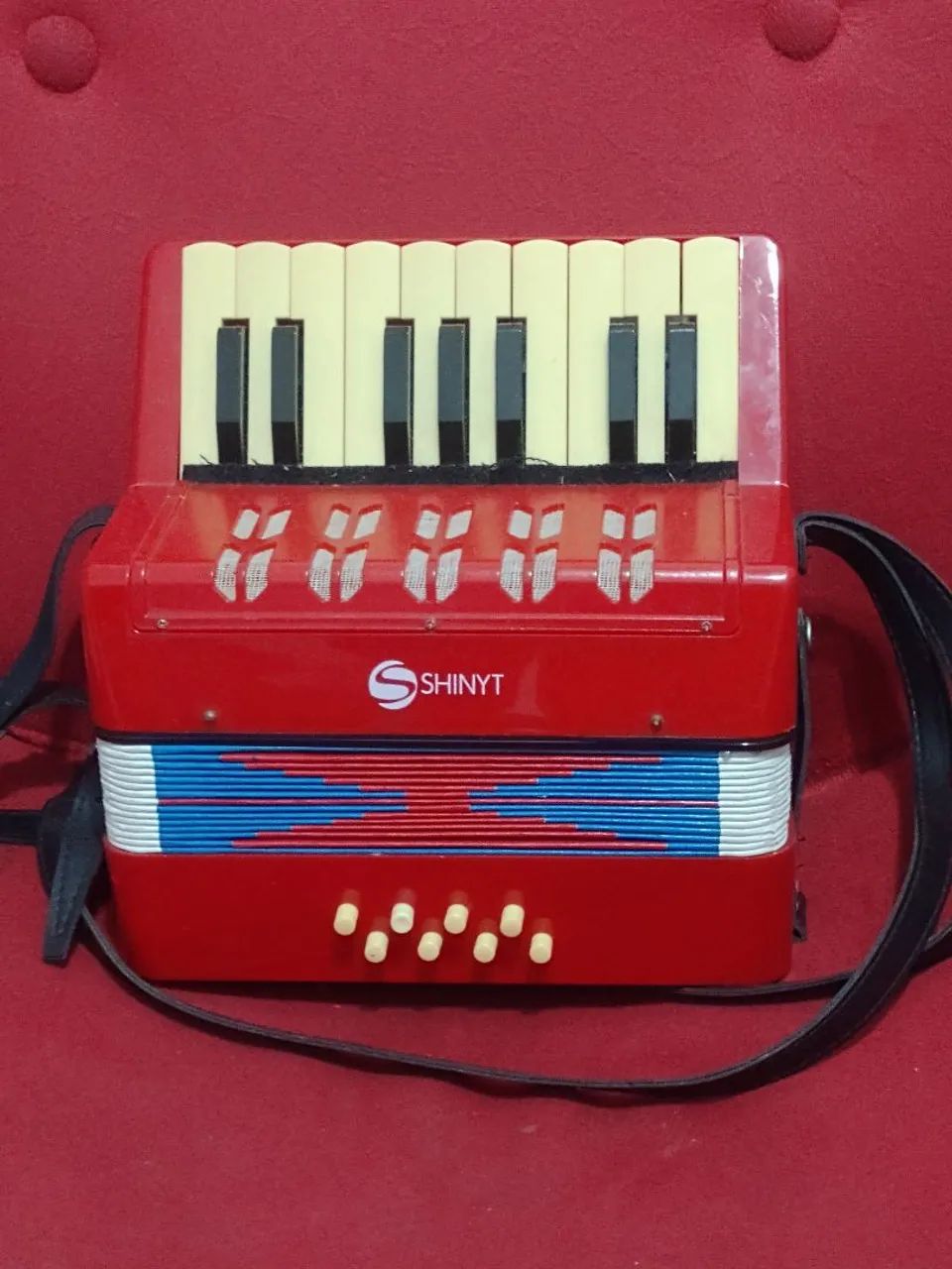 Vendo Mini acordeon vermelho  - Foto 5