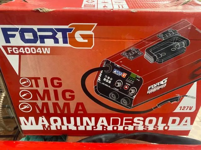 Máquina de Solda MultiProcesso FG4004W MMA TIG Lift 127V FORTGPRO-FG4004W - Foto 3