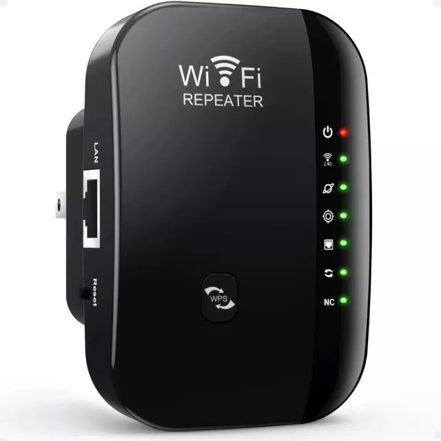 Repetidor WI-FI Knup KP-3005 300Mbps Black - WZetta