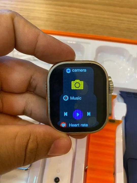 Promoção SmartWatch Ultra 2 Com 7 Pulseiras S100 7in1 49mm - Foto 4