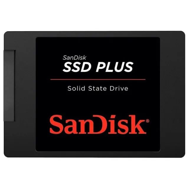 sem estoque SSD SanDisk Plus 480GB SATA III 2,5" - SDSSDA-480G-G26