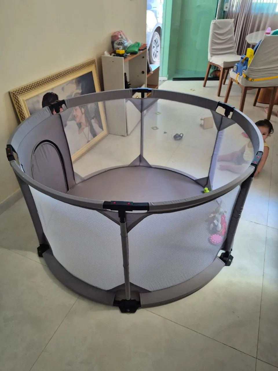 Cercado Infantil Portátil e Seguro