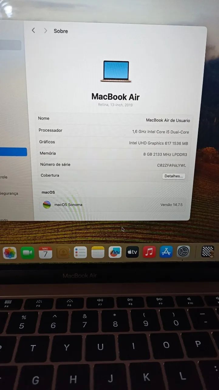 MacBook Air 13 Core I5 8Gb Ram Ssd - Foto 2