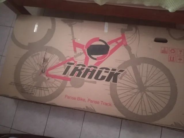 Bicicleta Bicicleta Track Aro 26 Branca