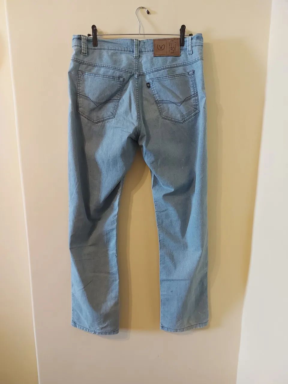Calça Jeans Masculina Vilejack Original c/ Elastano - Tam 44 - Foto 3