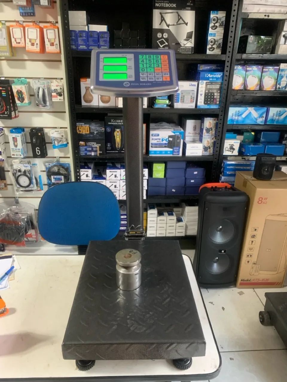 Balança 150KG Com Bateria e Garantia  - Foto 3