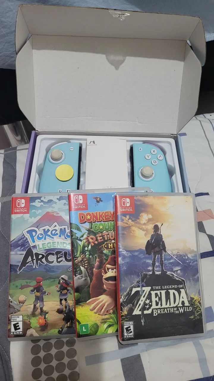JOIN CON MOBAPAD + 3 Jogos Nintendo Switch - Foto 2