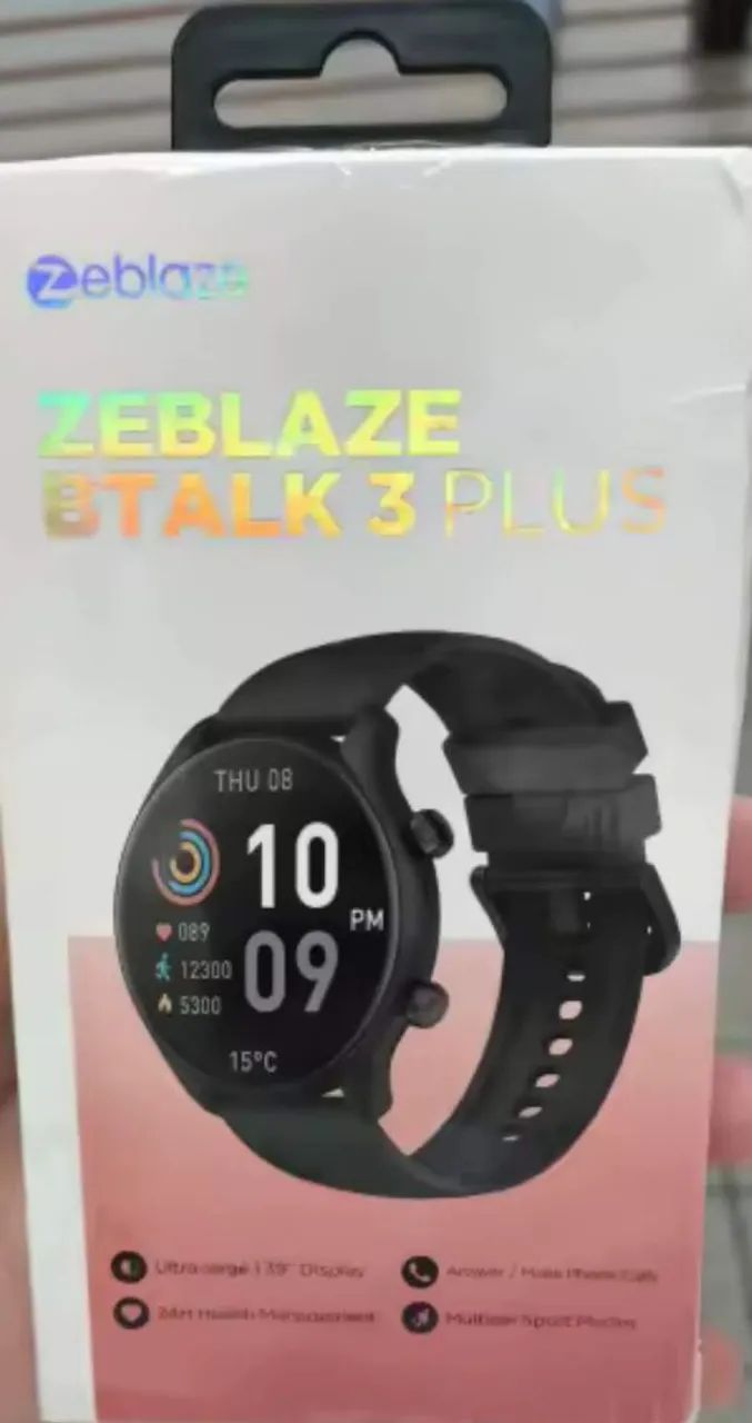 Zeblaze btalk 3 plus preto. - Foto 2