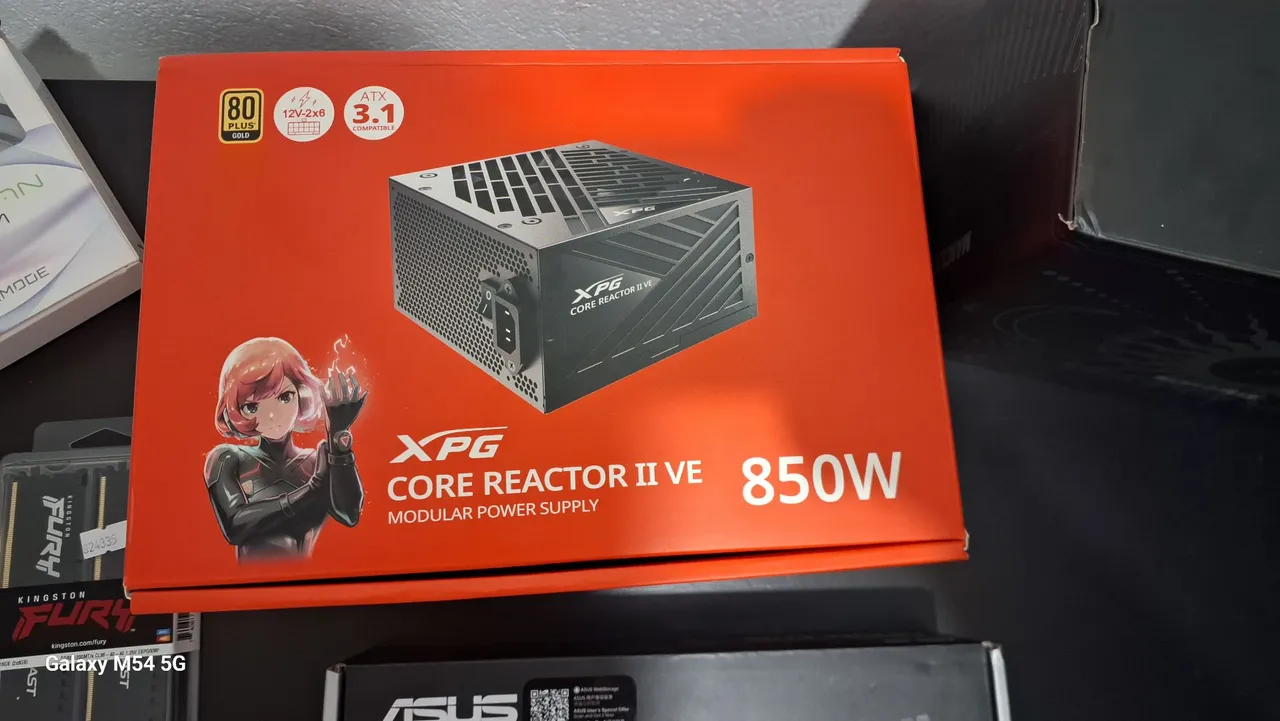 Fonte XPG Core Reactor II VE 850W - Modular