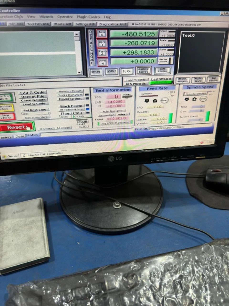 Fresadora CNC Cardoso 3 Eixos 480 x 260 x 300mm - Foto 2