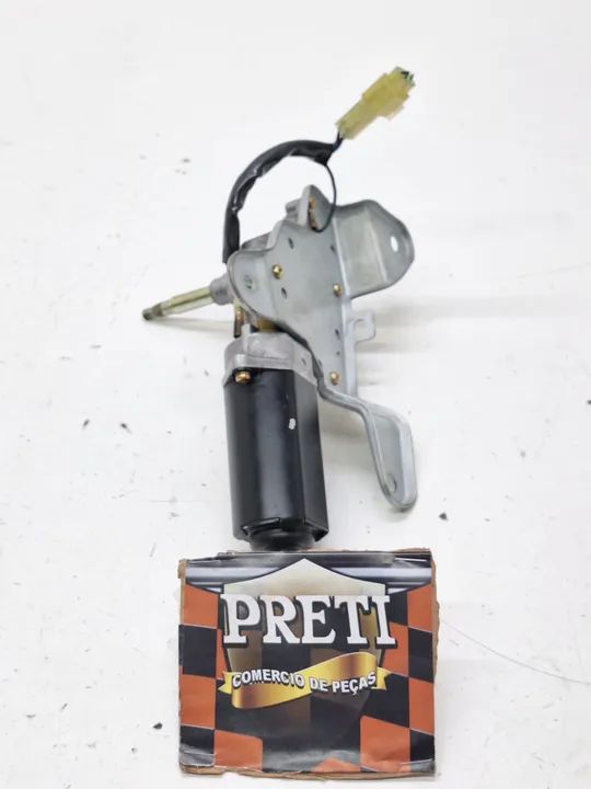 Motor Maquina Limpador Vidro Traseiro Honda Fit 2003 A 2008  - Foto 3