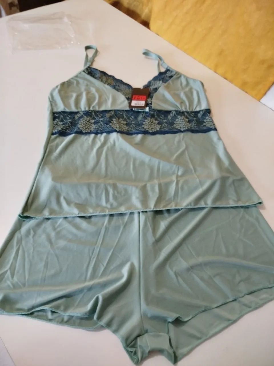 Camisola de renda rosa - Foto 3