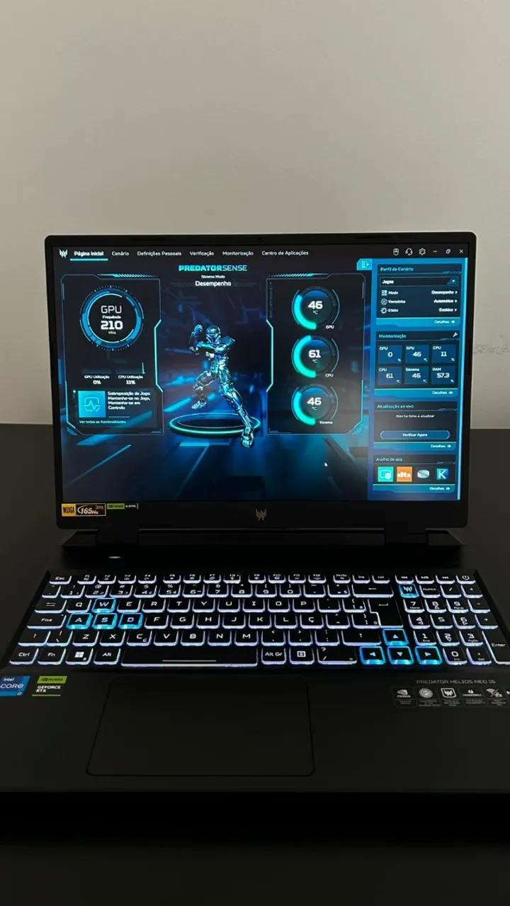 Notebook Gamer Predator Helios Neo 16