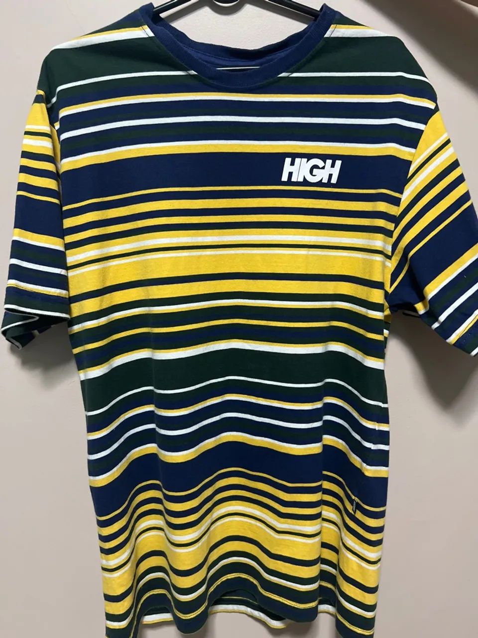 Camiseta Original HIGH Kidz Navy/Yellow