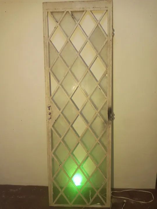 Porta de ferro com vidros - Foto 5