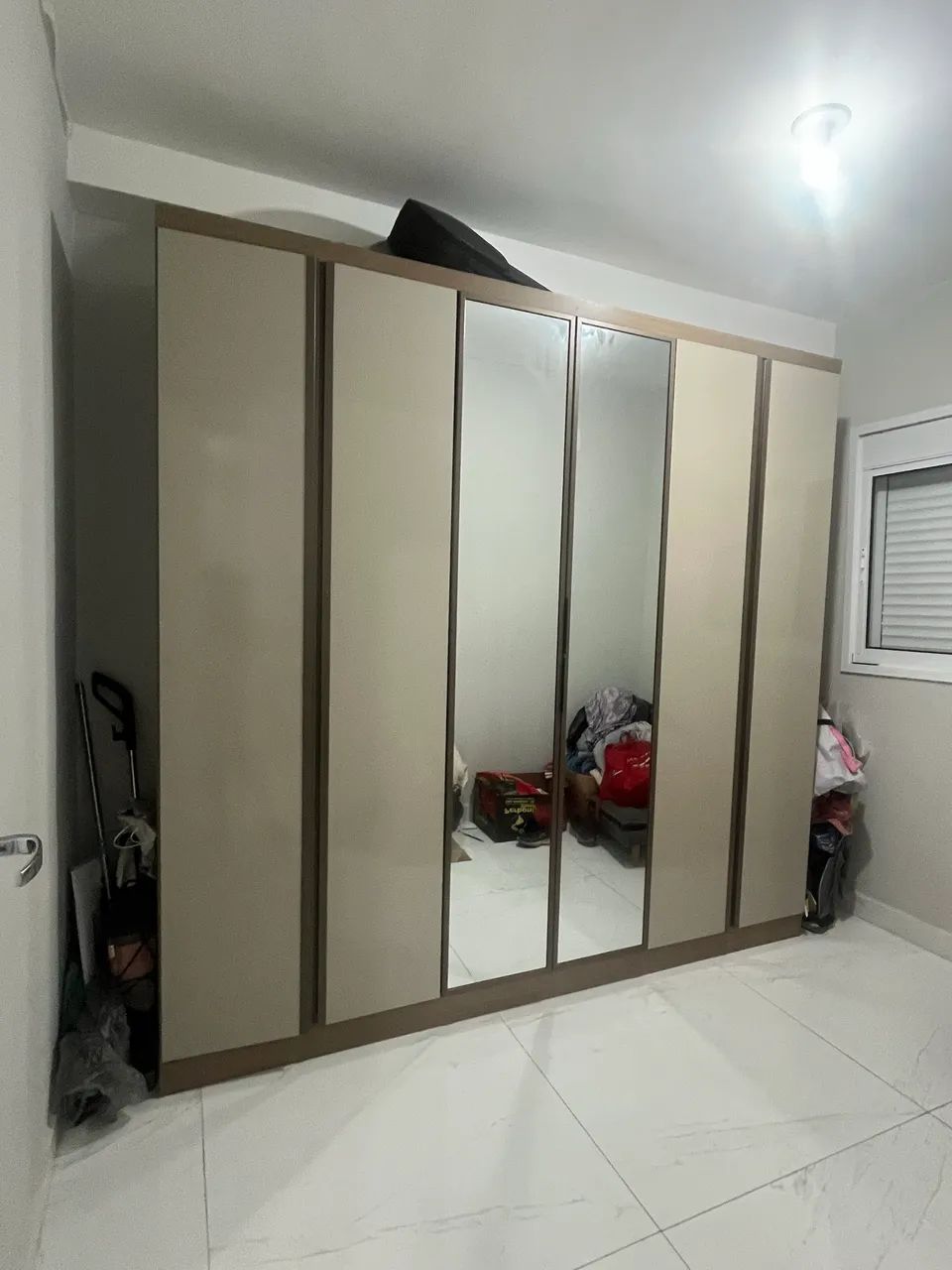 Guarda-Roupa Casal Bartira Monte Rei com Espelho, 6 Portas, 6 Gavetas - 238cm de largura - Foto 3