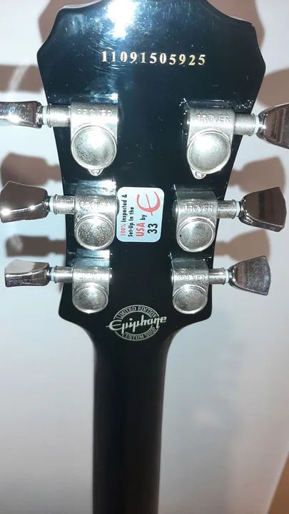 Guitarra Elétrica Epiphone Les Paul Custom Limited Edition - Foto 3